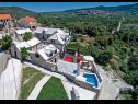Holiday home Mari 1 - with pool: H(6+1) Donji Humac - Island Brac  - Croatia - vegetation (house and surroundings)