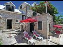 Holiday home Mari 1 - with pool: H(6+1) Donji Humac - Island Brac  - Croatia - courtyard