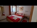 Apartments Ivano - 20 m from Sea: A1(6), A2(2+1), A3(2+1), A4(2), A5(2) Cove Osibova (Milna) - Island Brac  - Croatia - Apartment - A2(2+1): bedroom