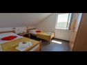 Apartments Ivano - 20 m from Sea: A1(6), A2(2+1), A3(2+1), A4(2), A5(2) Cove Osibova (Milna) - Island Brac  - Croatia - Apartment - A5(2): bedroom