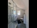 Apartments Ivano - 20 m from Sea: A1(6), A2(2+1), A3(2+1), A4(2), A5(2) Cove Osibova (Milna) - Island Brac  - Croatia - Apartment - A5(2): bathroom with toilet
