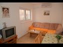 Apartments Iva - sea view A1(2+1), A2(4+1) Postira - Island Brac  - Apartment - A2(4+1): living room