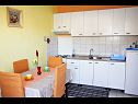 Apartments Nikola - 200 m from beach: A1(2), A2(2+1) Postira - Island Brac  - Apartment - A1(2): kitchen and dining room