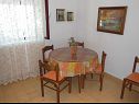 Apartments Jakica - next to the sea: A1(4) Postira - Island Brac  - Apartment - A1(4): dining room