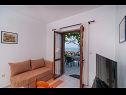 Apartments Katija - sea view: A1(2+1), A2(4+1) Postira - Island Brac  - Apartment - A2(4+1): living room