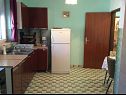 Apartments Sova - 20 m from beach : A1(7), A2(4) Postira - Island Brac  - Apartment - A1(7): kitchen