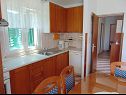 Apartments Fran - 20m from the sea: A1(6+2) Postira - Island Brac  - Apartment - A1(6+2): kitchen and dining room
