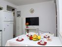 Apartments Jela - 50 m from pebble beach: A1-Ana (4), A2-Marija (4) Postira - Island Brac  - Apartment - A1-Ana (4): dining room