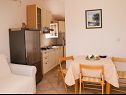 Apartments Jela - 50 m from pebble beach: A1-Ana (4), A2-Marija (4) Postira - Island Brac  - Apartment - A2-Marija (4): dining room
