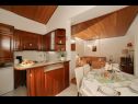 Apartments Josip - Apartment with Panoramic Sea view: A1(5) Postira - Island Brac  - Apartment - A1(5): kitchen and dining room