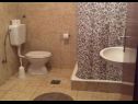 Apartments Sova - 20 m from beach : A1(7), A2(4) Postira - Island Brac  - Apartment - A2(4): bathroom with toilet