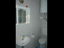 Apartments Iva - sea view A1(2+1), A2(4+1) Postira - Island Brac  - Apartment - A1(2+1): bathroom with toilet