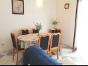 Apartments Miljana - 40 m from beach: A1(4+1) Postira - Island Brac  - Apartment - A1(4+1): dining room