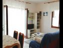 Apartments Miljana - 40 m from beach: A1(4+1) Postira - Island Brac  - Apartment - A1(4+1): living room
