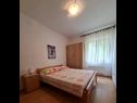 Apartments Miljana - 40 m from beach: A1(4+1) Postira - Island Brac  - Apartment - A1(4+1): bedroom