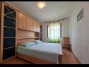 Apartments Miljana - 40 m from beach: A1(4+1) Postira - Island Brac  - Apartment - A1(4+1): bedroom