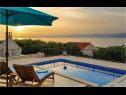 Holiday home Ita - with pool and view: H(4+1) Postira - Island Brac  - Croatia - house