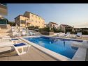 Apartments Jakov - modern and cosy with pool: B2(4), B3(5) Postira - Island Brac  - house