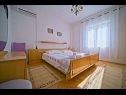 Apartments Pavo - 80 m from beach: A1(5) Postira - Island Brac  - Apartment - A1(5): bedroom