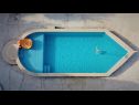 Holiday home Nave - private pool: H(4+1) Postira - Island Brac  - Croatia - swimming pool