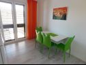 Apartments Coloured - apartments on island: A1 - plavi (4):, A2 -zeleni (4):, SA3 - studio (2+1):, A4 - bijeli (4+2): Povlja - Island Brac  - Apartment - A2 -zeleni (4):: dining room