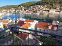 Apartments Branka - nice apartment with stunning view: A1(3) Pucisca - Island Brac  - Apartment - A1(3): terrace view