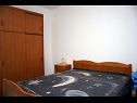 Apartments DeMar - 70m from sea: A1-crveni(4), A2-zeleni(3), A3-plavi(3) Splitska - Island Brac  - Apartment - A3-plavi(3): bedroom