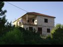 Apartments Ivope - with great view: A1(6+2) Splitska - Island Brac  - house