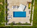 Holiday home Villa Gold - private pool & grill: H(12+4) Splitska - Island Brac  - Croatia - swimming pool