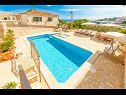 Holiday home Srdjan - with pool: H(10) Sumartin - Island Brac  - Croatia - swimming pool