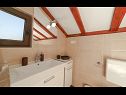Holiday home Mario - with pool & sea view: H(4+2) Supetar - Island Brac  - Croatia - H(4+2): bathroom with toilet