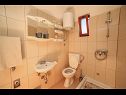 Holiday home Mario - with pool & sea view: H(4+2) Supetar - Island Brac  - Croatia - H(4+2): bathroom with toilet