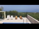 Holiday home Mario - with pool & sea view: H(4+2) Supetar - Island Brac  - Croatia - swimming pool