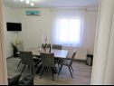 Apartments Lilac - 100m from pebble beach : A1(7) Arbanija - Island Ciovo  - Apartment - A1(7): living room