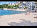 Apartments Draga - 15 m from sea: A3(2+1) Mastrinka - Island Ciovo  - beach