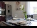 Apartments Nick - jacuzzi & seaview: A1(4+1) Mastrinka - Island Ciovo  - Apartment - A1(4+1): dining room