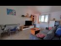 Apartments Denis - terrase and sea view A1(4) Okrug Donji - Island Ciovo  - Apartment - A1(4): living room