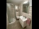 Apartments Miroslava - with pool: A1(4), A3(2+1), A4(5), A5(6+1) Okrug Gornji - Island Ciovo  - Apartment - A1(4): bathroom with toilet