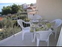 Apartments Aurelius - relaxing with gorgeous view A1 Luce (4+2), A2 Marin(2+2), A3 Maja(4+2), A4 Duje(2+2) Okrug Gornji - Island Ciovo  - Apartment - A4 Duje(2+2): terrace