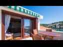 Holiday home Sea front - with pool: H(15+2) Okrug Gornji - Island Ciovo  - Croatia - H(15+2): balcony