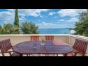 Holiday home Sea front - with pool: H(15+2) Okrug Gornji - Island Ciovo  - Croatia - H(15+2): balcony