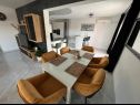 Apartments Dragica - modern & close to the sea: A2 Black & White(6) Klenovica - Riviera Crikvenica  - Apartment - A2 Black & White(6): 