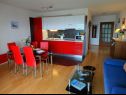 Apartments Tomislav A1 crni(4+1), A2 crveni(4+1), A3(5+1), A4(2+2) Selce - Riviera Crikvenica  - Apartment - A2 crveni(4+1): living room