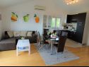 Apartments Tomislav A1 crni(4+1), A2 crveni(4+1), A3(5+1), A4(2+2) Selce - Riviera Crikvenica  - Apartment - A3(5+1): living room