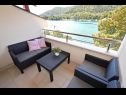 Apartments Leo - sea view & comfortable: A1(6) Ploce - Riviera Dubrovnik  - Apartment - A1(6): terrace