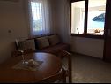 Apartments Đurđa - amazing location & sea view: A1 južni(4), A2 burni(4) Sali - Island Dugi otok  - Apartment - A2 burni(4): dining room