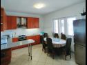 Apartments Mili - seaview: A1(6+2) Veli Rat - Island Dugi otok  - Apartment - A1(6+2): kitchen and dining room