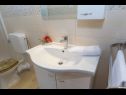 Apartments Zvone1  - at the water front: A4(2+2), A5(2+2), A6(2+2) Veli Rat - Island Dugi otok  - Apartment - A6(2+2): bathroom with toilet