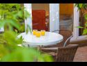 Apartments Orange - garden terrace : SA1(2+1) Banjole - Istria  - Studio apartment - SA1(2+1): terrace