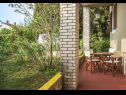 Apartments Ljilja - nice garden: A1(4) Fazana - Istria  - Apartment - A1(4): terrace